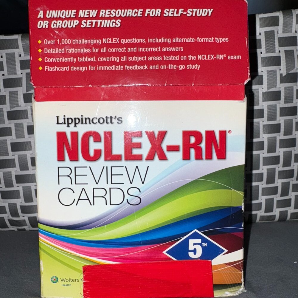 Lippincott's NCLEX_RN Review Cards 5th edition